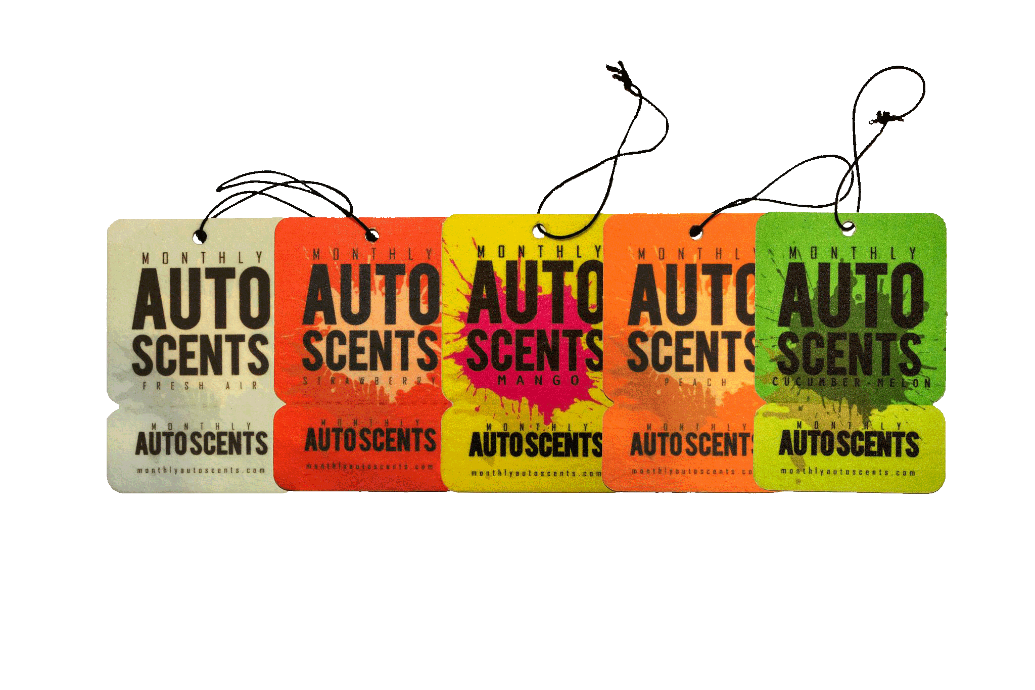 Monthly Auto Scents We mail you car air fresheners monthly for a few bucks!